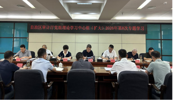 自治区审计厅党组理论学习中心组召开树立和践行正确政绩观学习教育专题调研成果交流会
